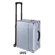 strong and portable aluminum luggage trolley wholesale from China factory